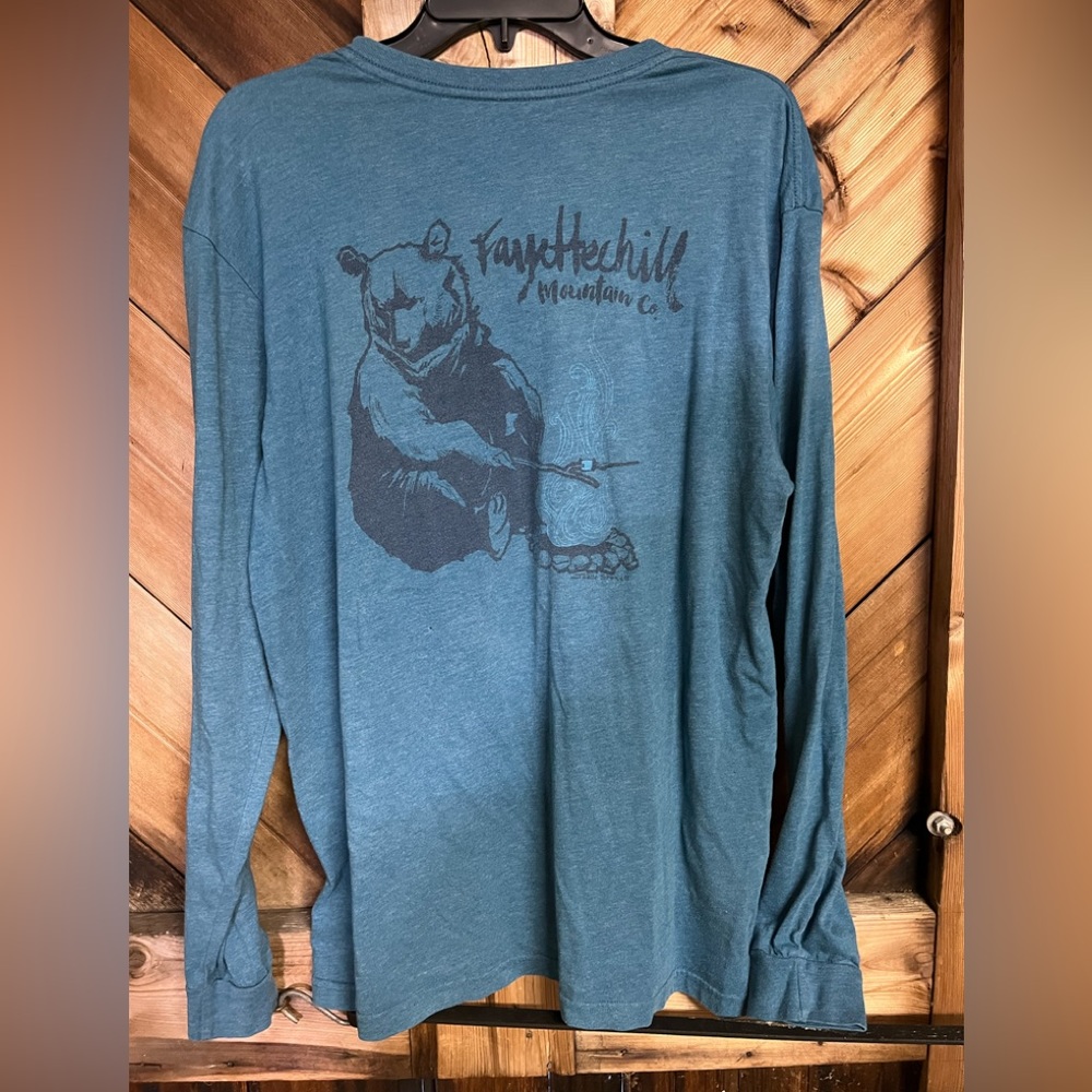 Fayettchill Mountain Co. brand long sleeve shirt